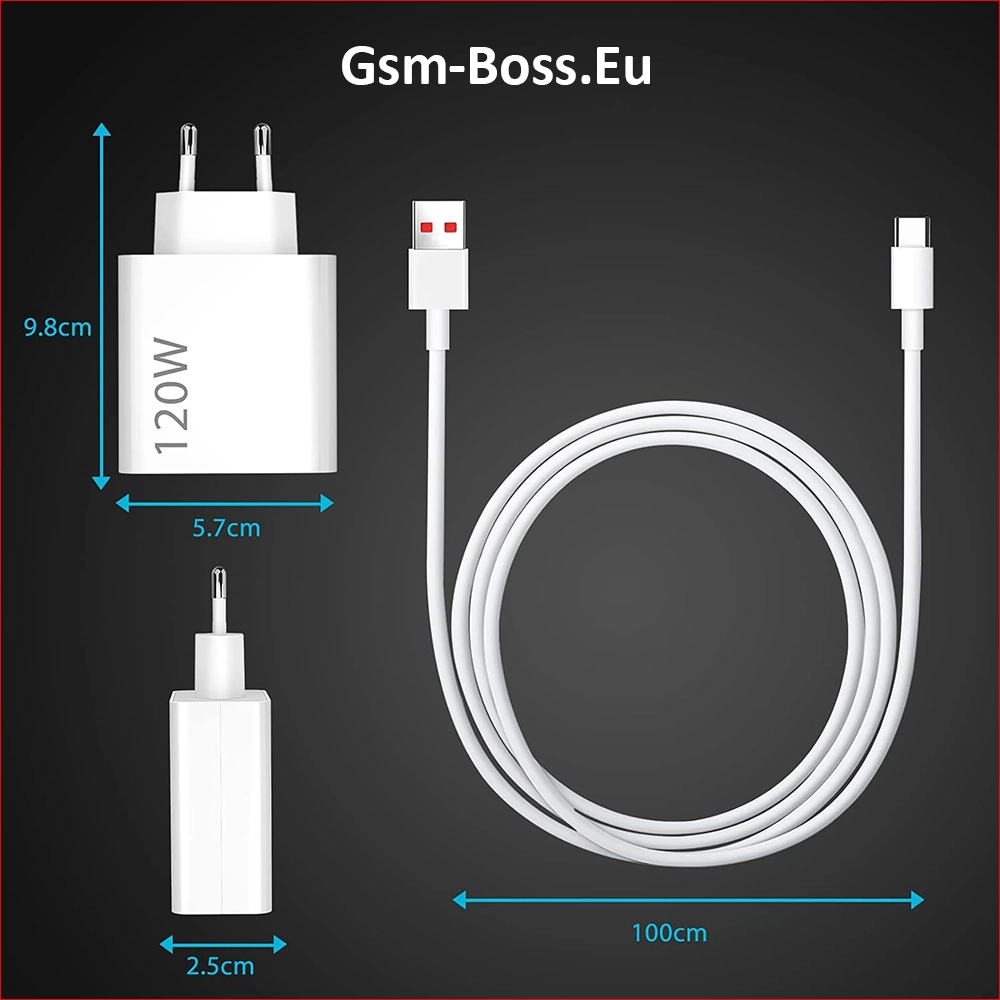 Xiaomi Charger 120w Turbo Super Fast Charging Rapidly - Image 5