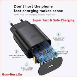 Alternative view of Samsung & All Android Charger 45w Super Fast Charging