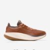Men Grand Pro All Day Leather Running ShoesDark Chhocolate (1)
