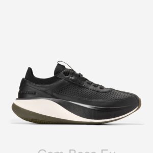 Women Shoes Grand Pro All Day Leather Running - Black British Tan ivory