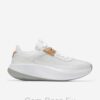 Women Shoes Grand Pro All Day Leather Running - Optic White Natural Vachetta