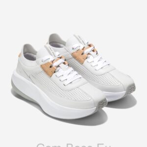 Alternative view of Women Shoes Grand Pro All Day Leather Running - Optic White Natural Vachetta
