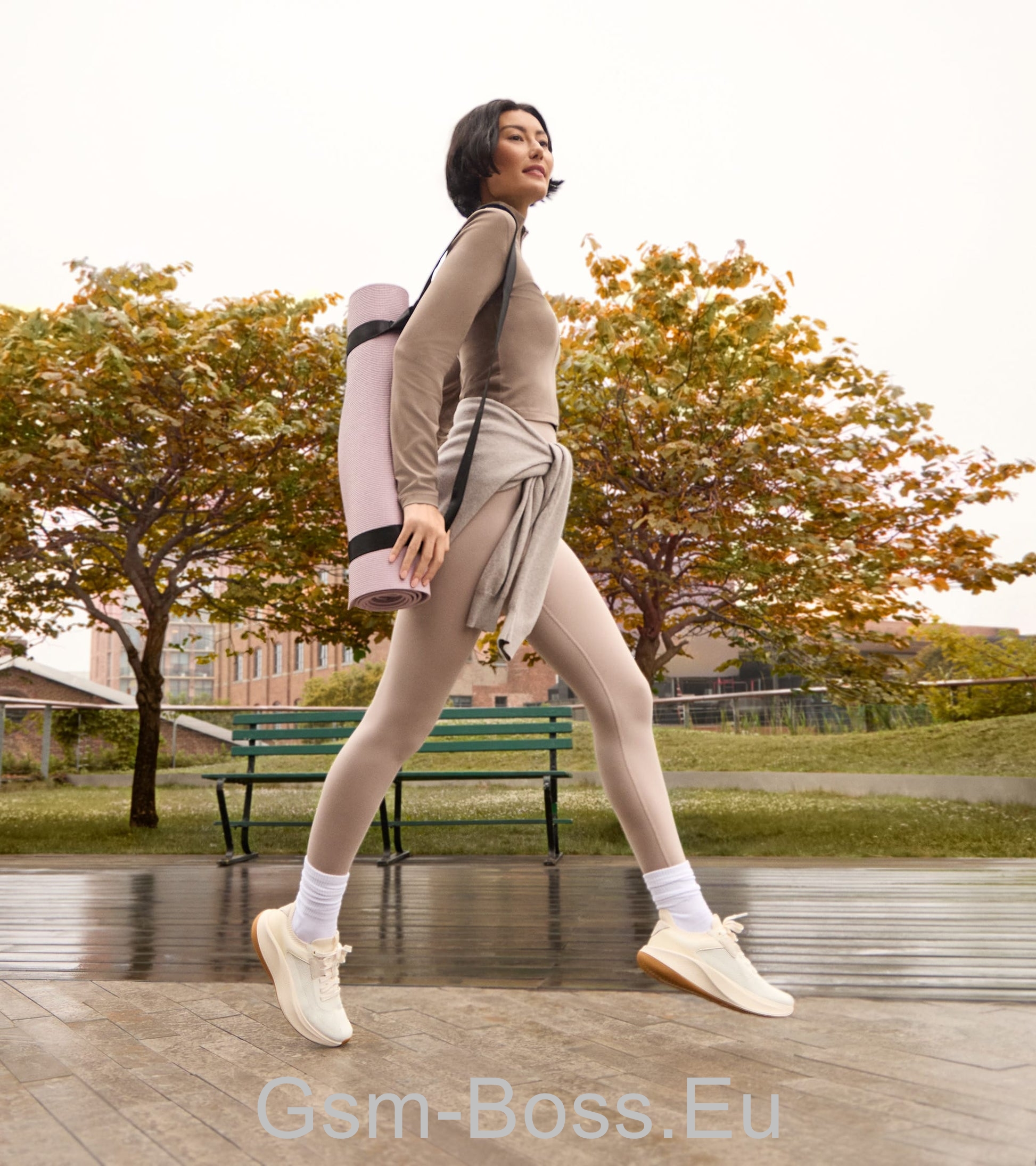 Women Shoes Grand Pro All Day Leather Running - ivory - Image 3